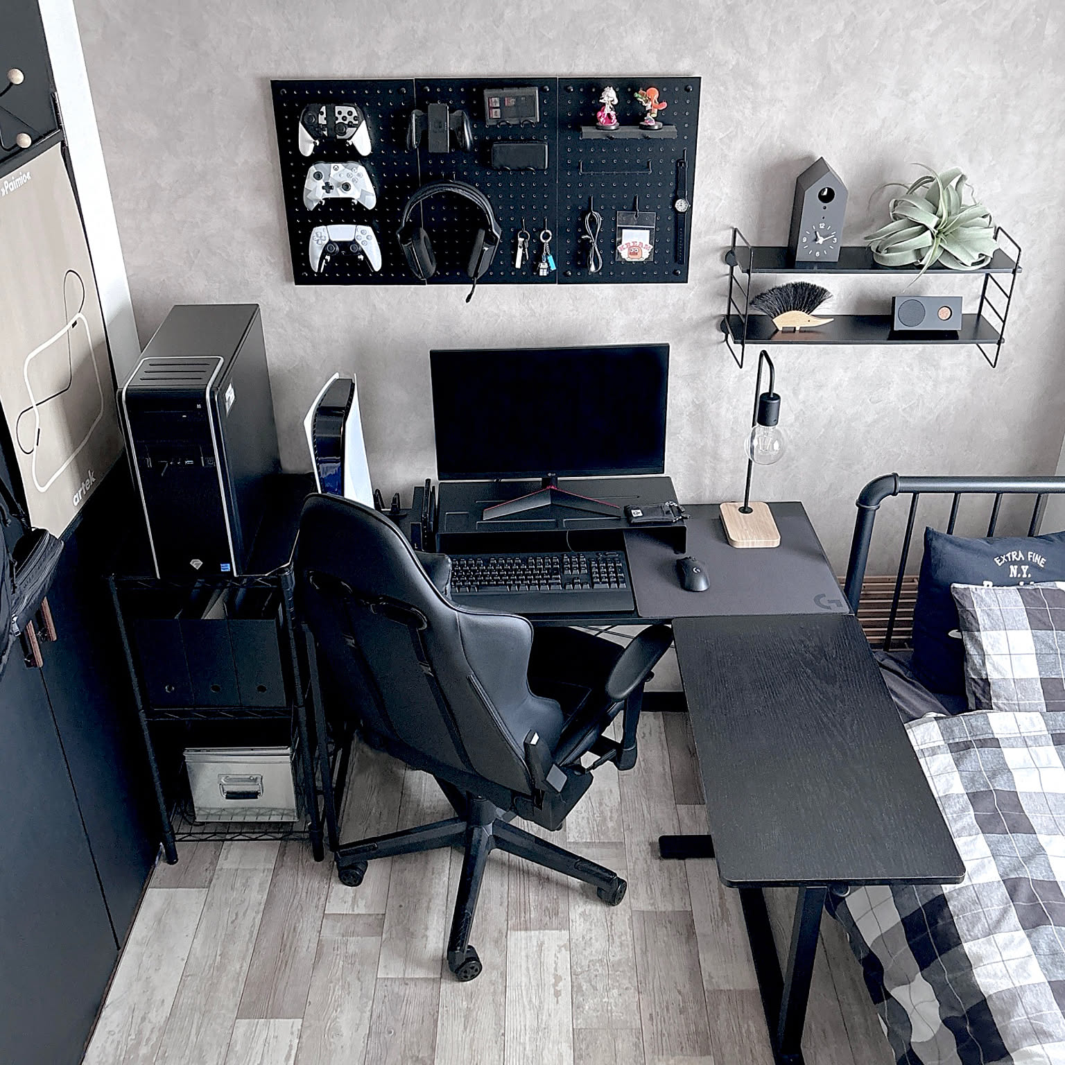 一人暮らしゲーミングpc部屋のレイアウトまとめ|おすすめアイテムで快適空間を作る方法