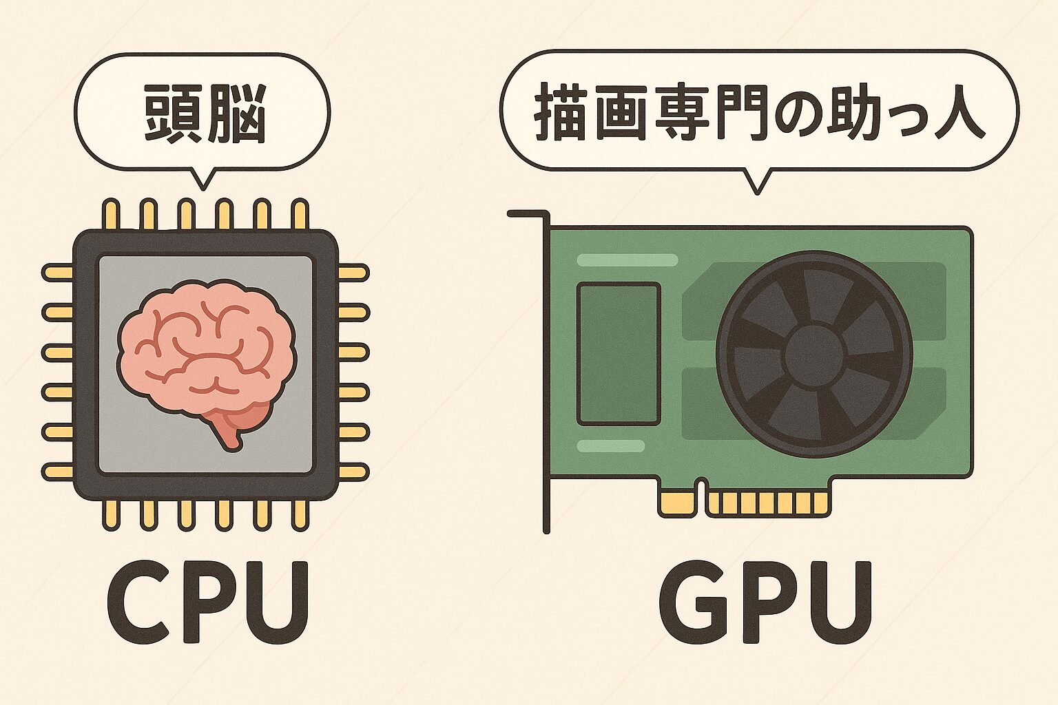 ゲーミングPCgpuの目安|温度管理のコツとgpuなし構成の注意点